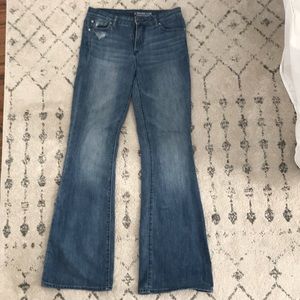 GAP high rise flare jeans